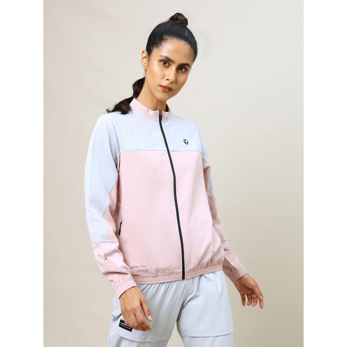 جاكيت بنمط كتل الالوان مع سحَّاب غلق تكنوسبورت × ستايلي-women-clothing-sportswearandactivewear-coatsandjackets-jackets-image-1