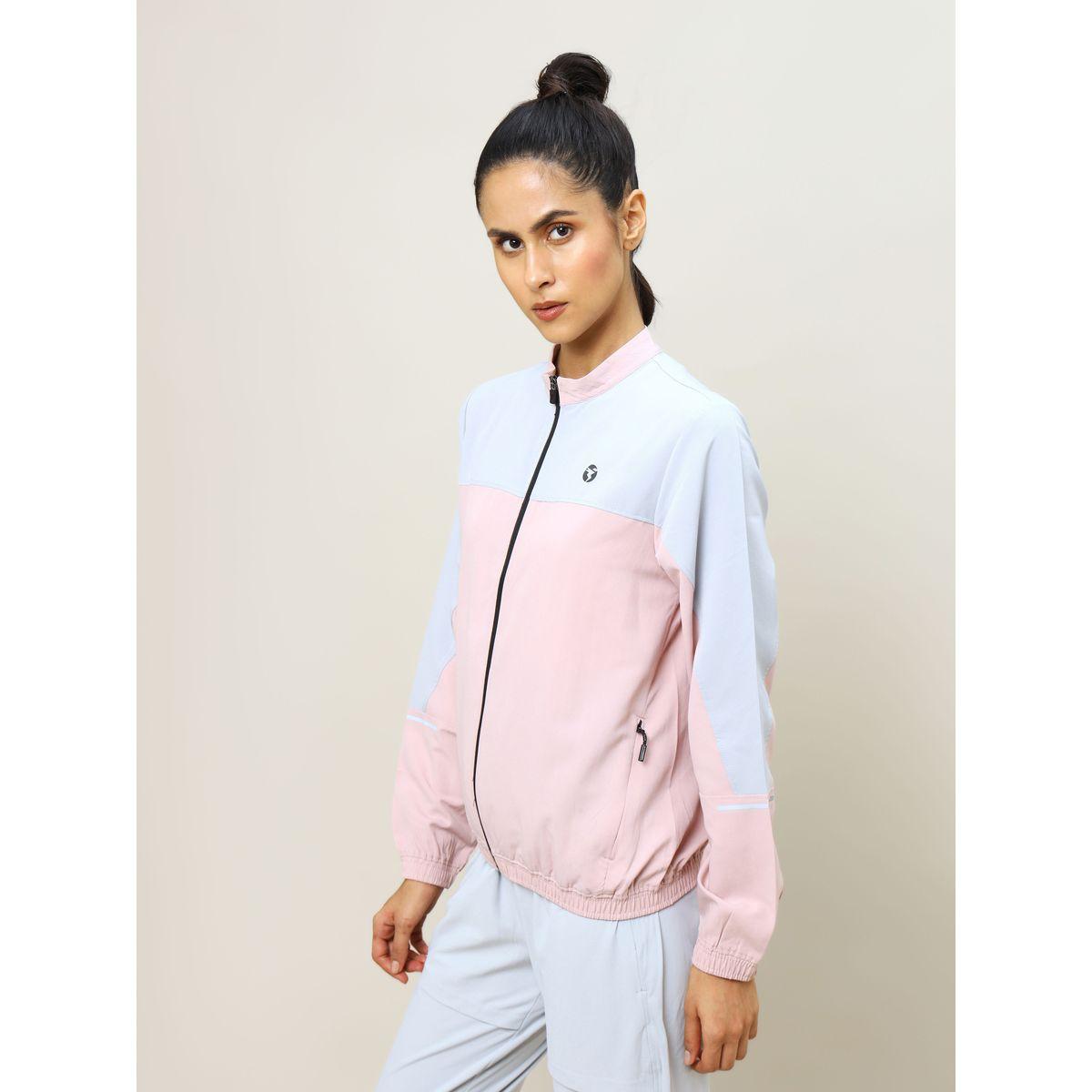 Technosport X Styli  Color Block Zip Through Jacket with Zip Pocket-women-clothing-sportswearandactivewear-coatsandjackets-jackets-image-2