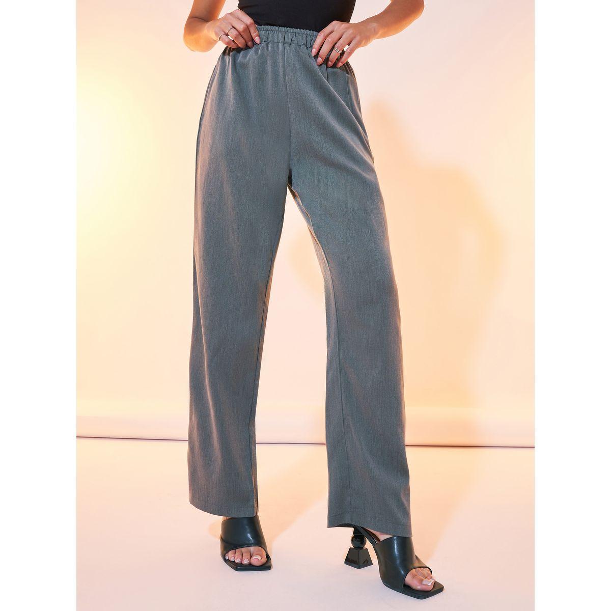 Styli Solid Wide Leg Pants-women-clothing-bottoms-trousers-image-2