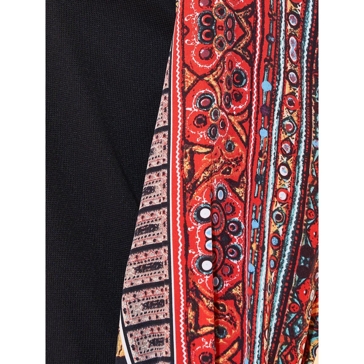 بلوزة بأكمام طويلة مطبعة ونمط مكبل-women-clothing-shirtsandblouses-blouses-image-3