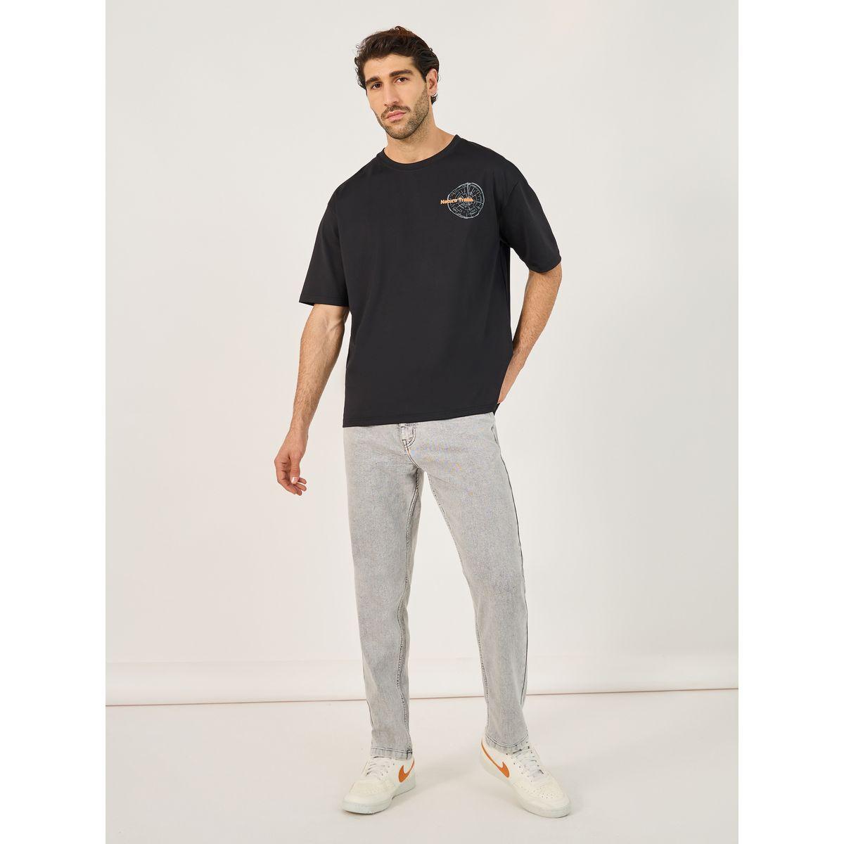 Styli Oversized Graphic Print Scuba T-Shirt-men-clothing-tshirtsandpolos-tshirts-image-2