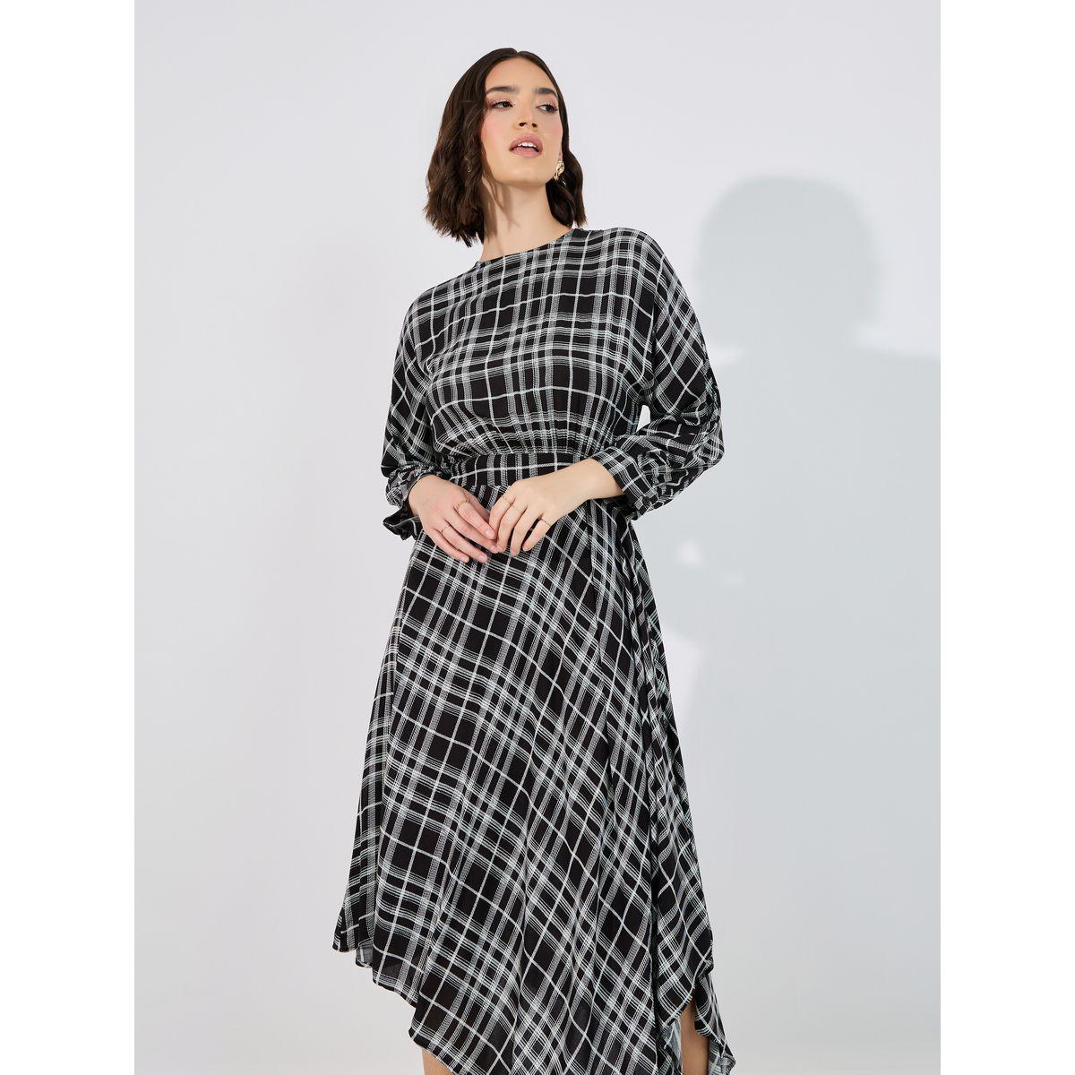 فستان طويل بحافة غير متماثلة الطول-women-clothing-dresses-image-5