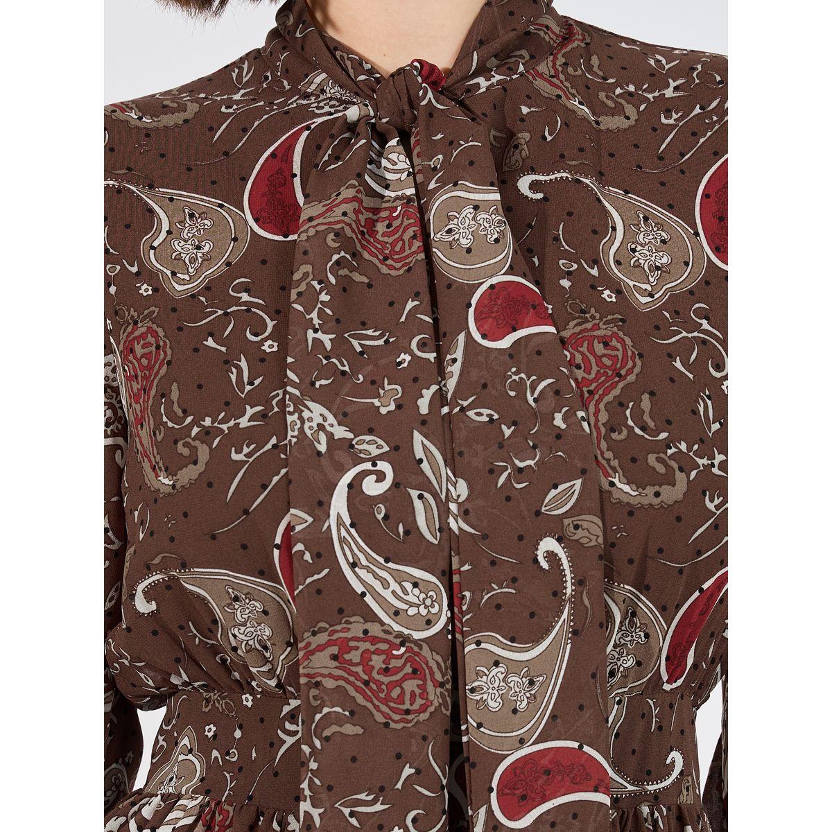 Styli Paisley Print Tie Up Neck A-Line Midi Dress-women-clothing-dresses-image-3