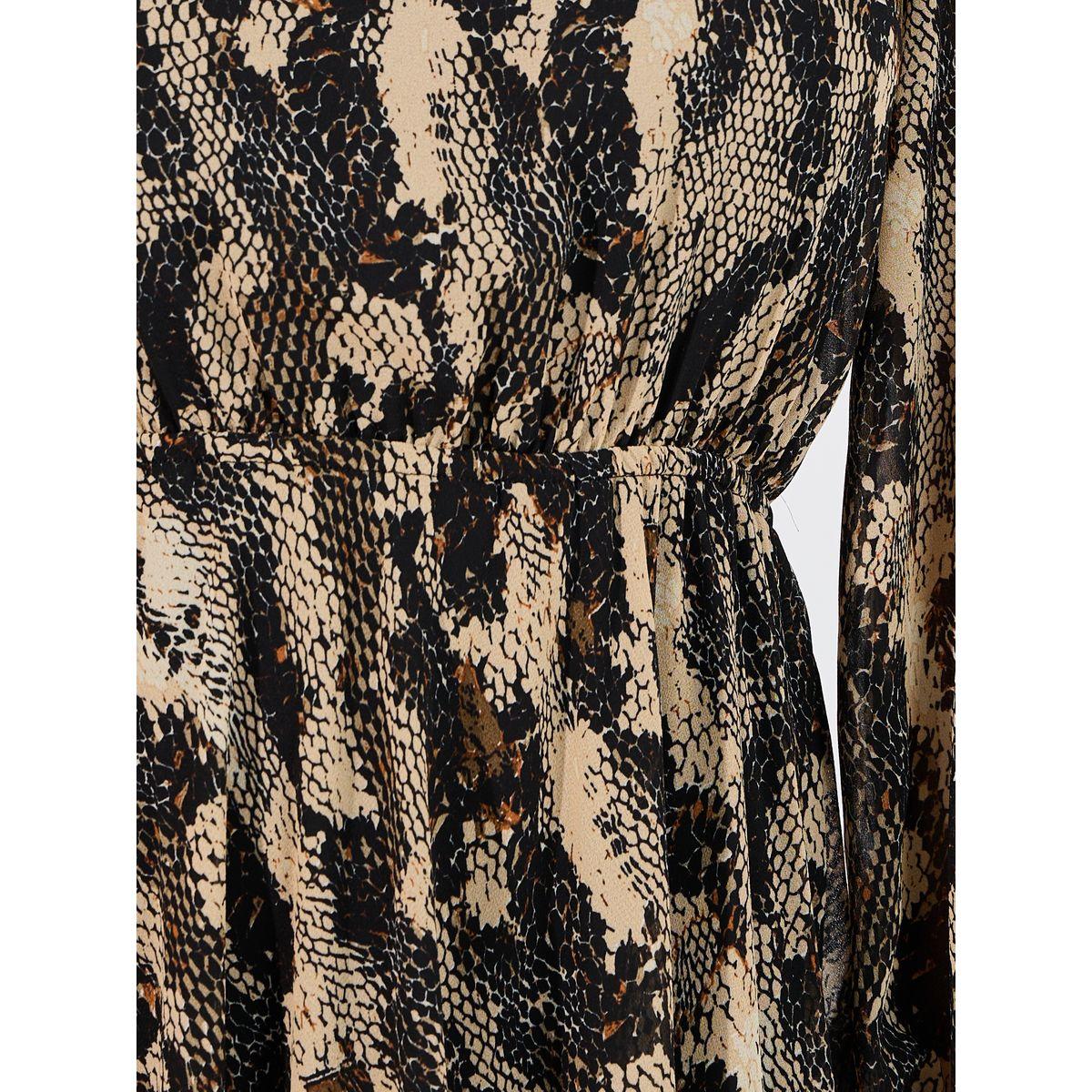 Styli Animal Print A-Line Midi Dress-women-clothing-dresses-image-3