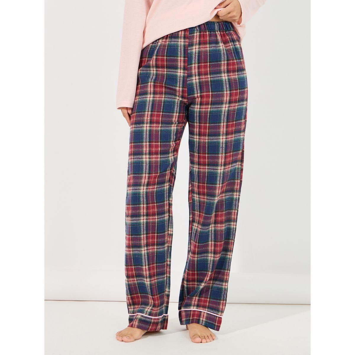 طقم من بنطال بيجاما وتيشيرت بأكمام طويلة-women-clothing-nightwear-pyjamas-longsets-image-6