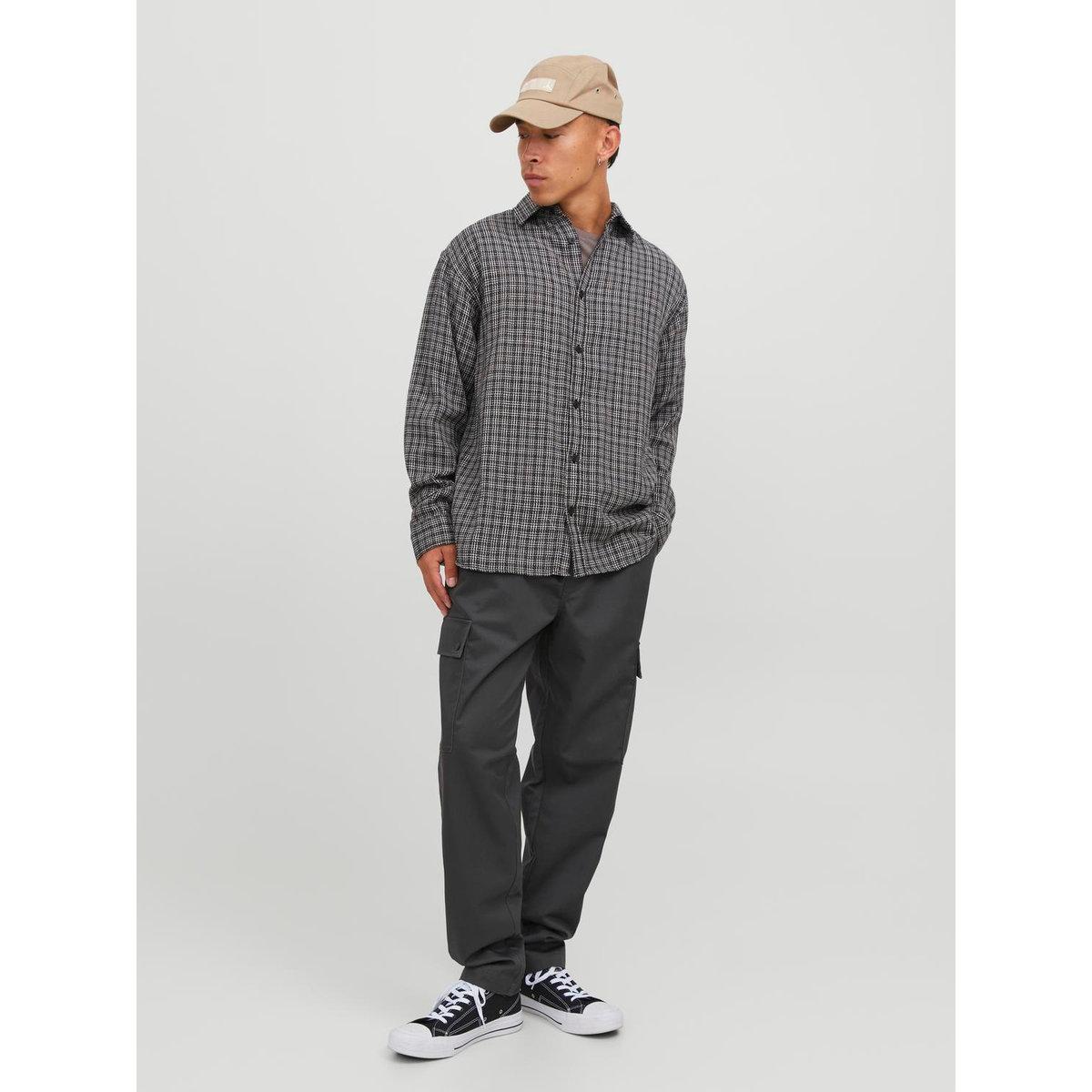 بنطال كارجو بقصة واسعة مع خصر مطاطي-men-clothing-bottoms-trousersandchinos-trousers-image-5
