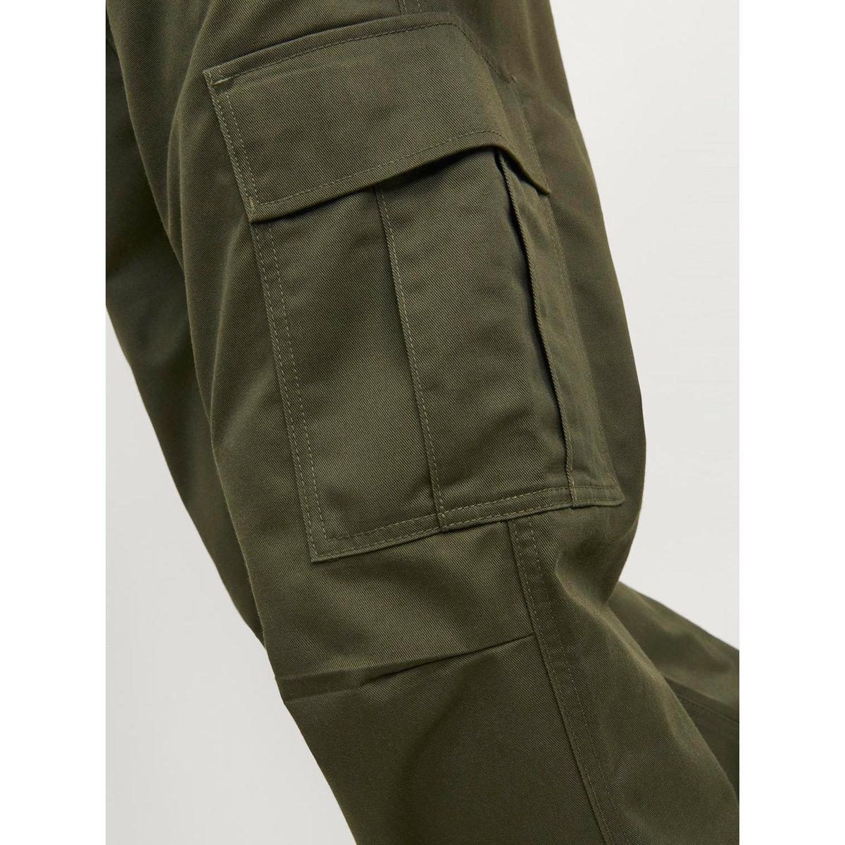 Jack & Jones Relaxed Fit Cargo Pants with Ribbed Hem-men-clothing-bottoms-trousersandchinos-trousers-image-3