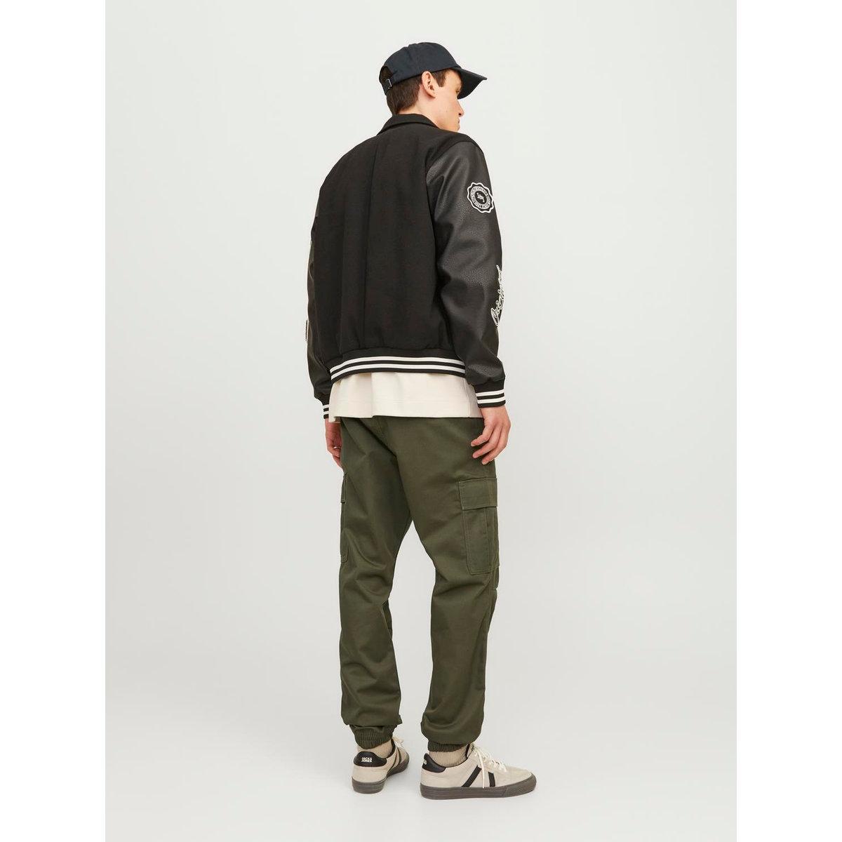 Jack & Jones Relaxed Fit Cargo Pants with Ribbed Hem-men-clothing-bottoms-trousersandchinos-trousers-image-4