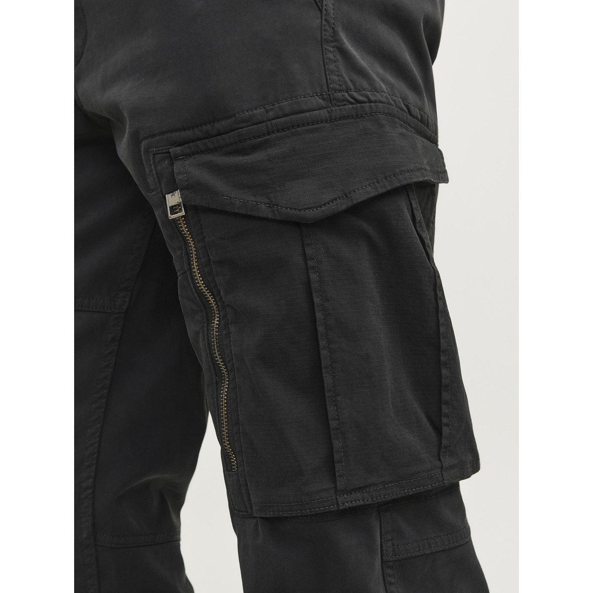 Jack & Jones Relaxed Fit Cargo Pants with Zip Pockets-men-clothing-bottoms-trousersandchinos-trousers-image-3