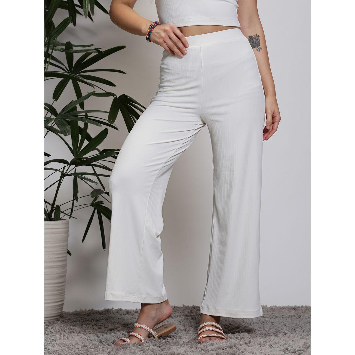 Sera X Styli  Mid Rise Wide Leg Pants with Elastic Waistband-women-clothing-bottoms-trousers-image-5