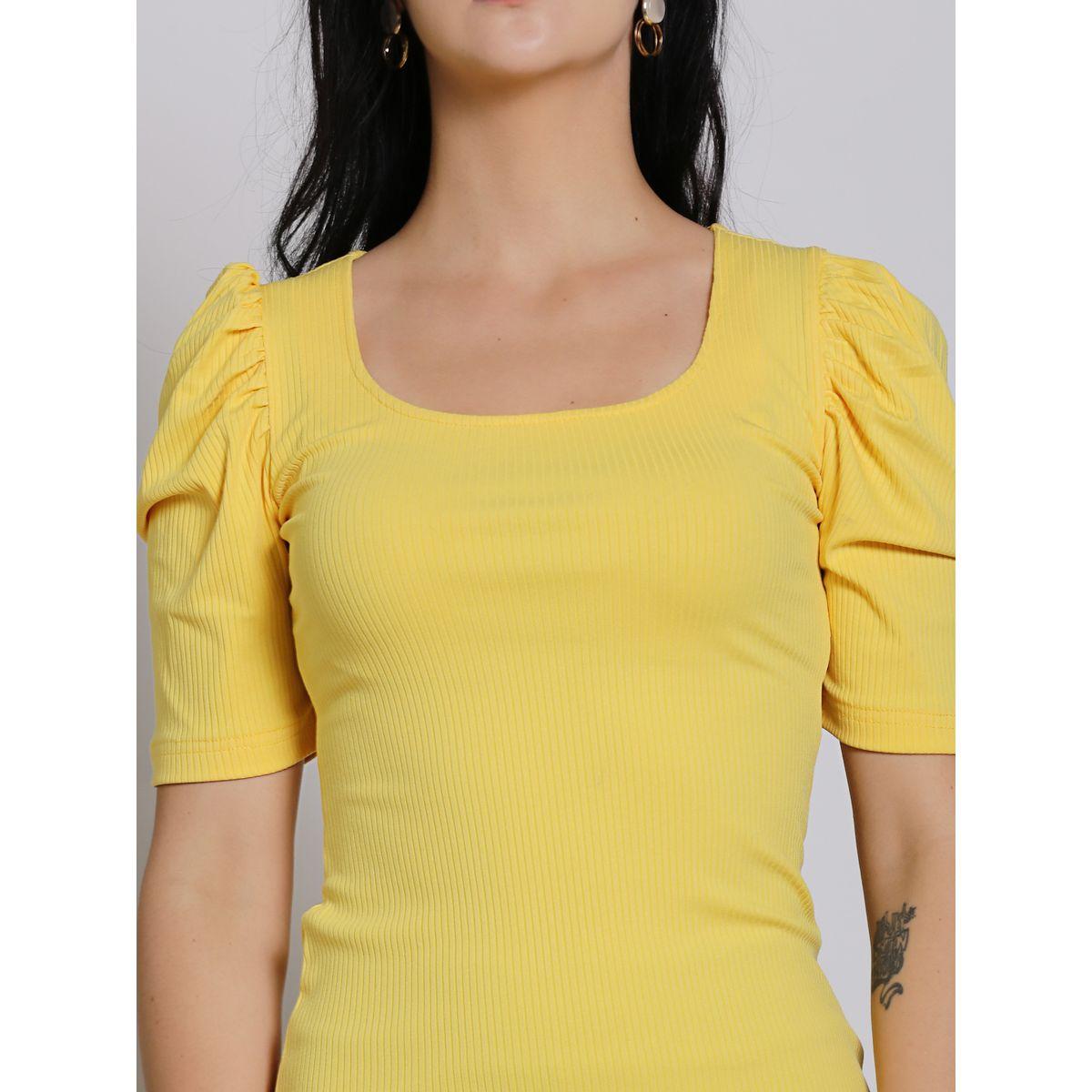 فستان بديكون قصير بأكمام منفوخة سيرا × ستايلي-women-clothing-dresses-image-4