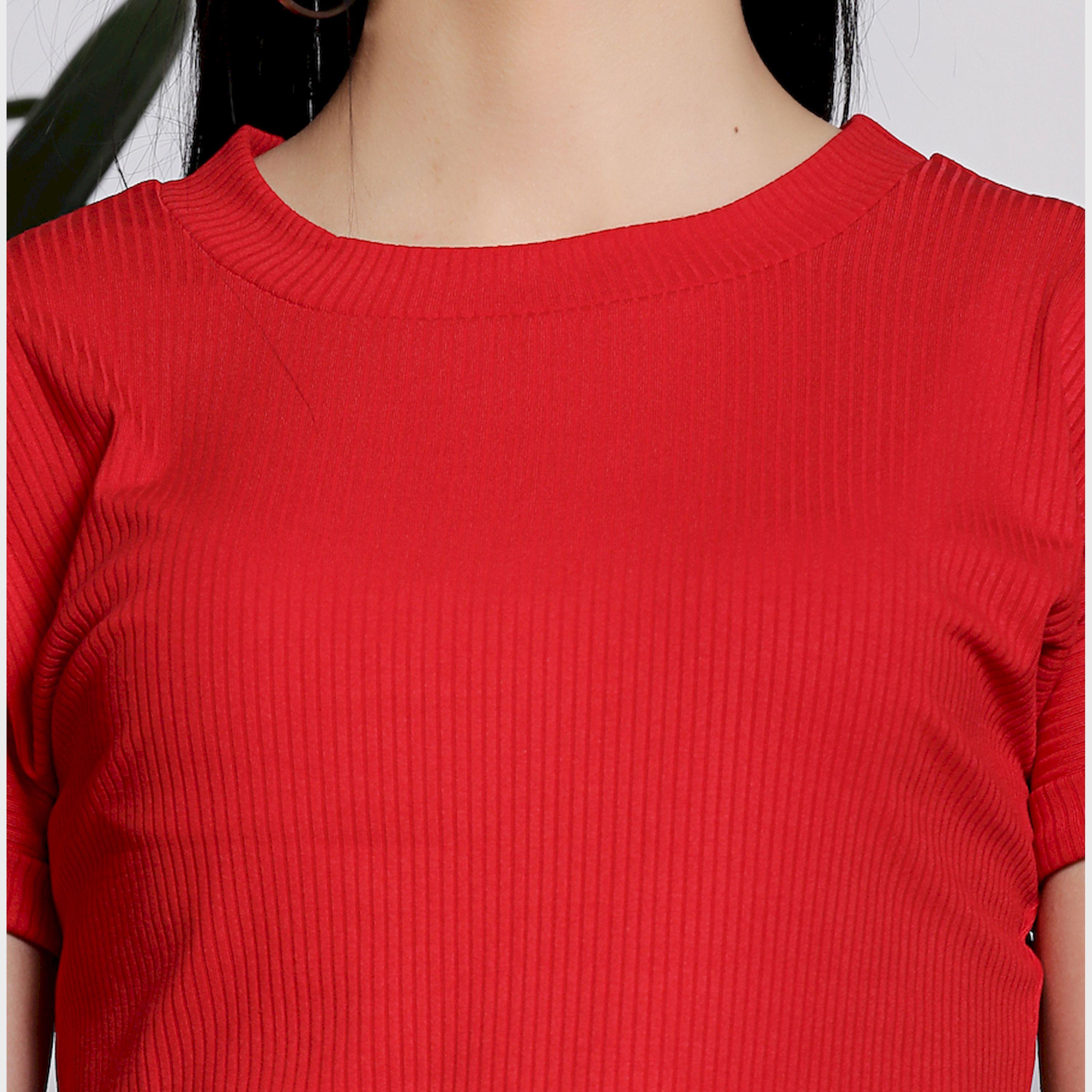 Sera X Styli Rib Round Neck Slim Fit Top-women-clothing-shirtsandblouses-blouses-image-4