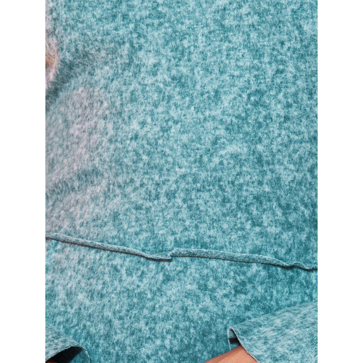Styli Solid Round Neck Long Sleeve Maxi Dress-women-clothing-dresses-image-3