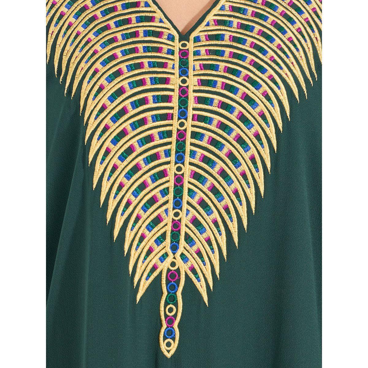 جلابية بتفاصيل مُطرّزة وأكمام واسعة-women-arabicclothing-jalabiyas-image-3