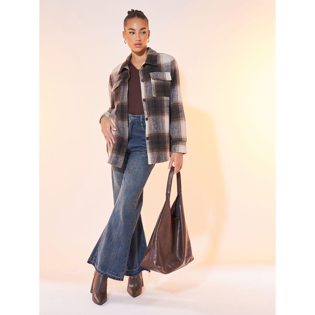 Take Two French Plaid Print Pocket Overcoat-women-winterwear-coatsandjackets-coats-image-2