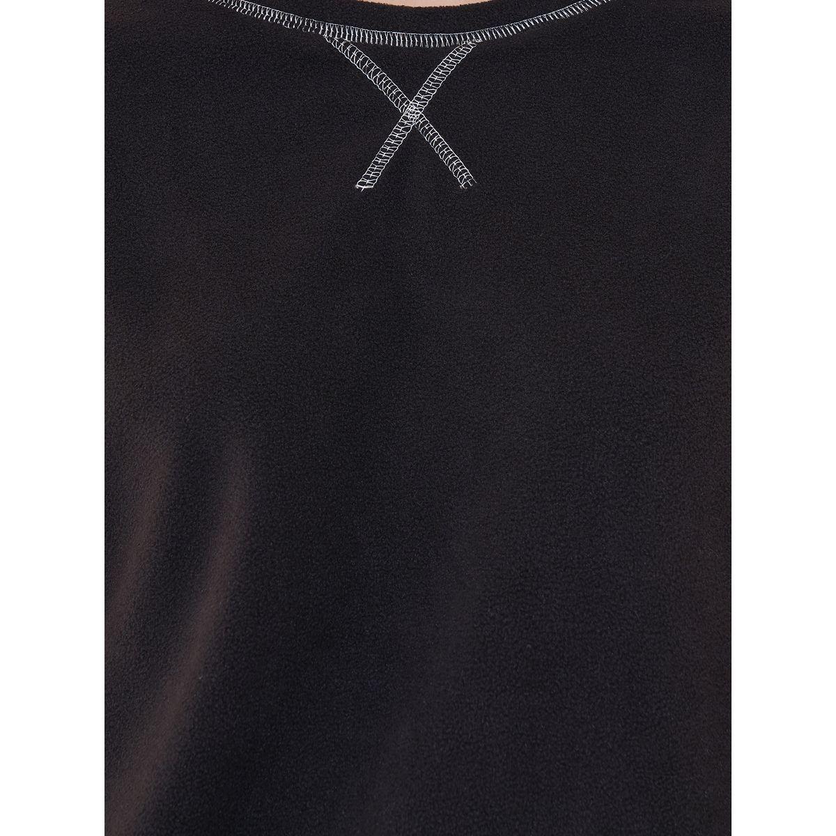 Styli Oversized Slogan Sweatshirt with Overlock Seam Detail-women-winterwear-hoodiesandsweatshirts-sweatshirts-image-4
