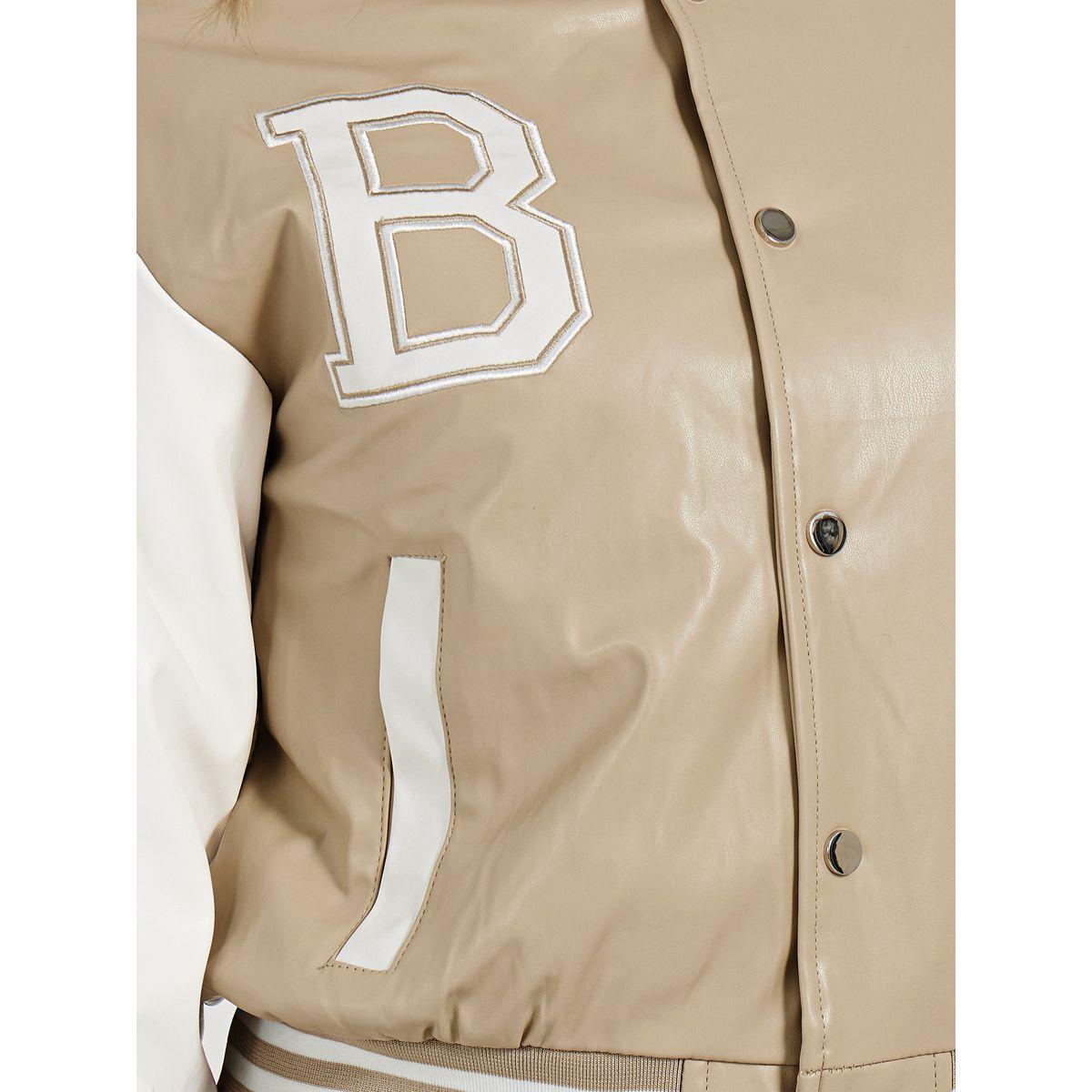 Styli Regular Fit Leather Look Varsity Bomber Jacket-women-winterwear-coatsandjackets-jackets-image-4