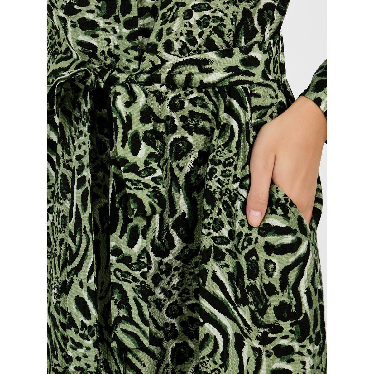 فستان ميدي بطبعة حيوان مع حزام-women-clothing-dresses-image-3