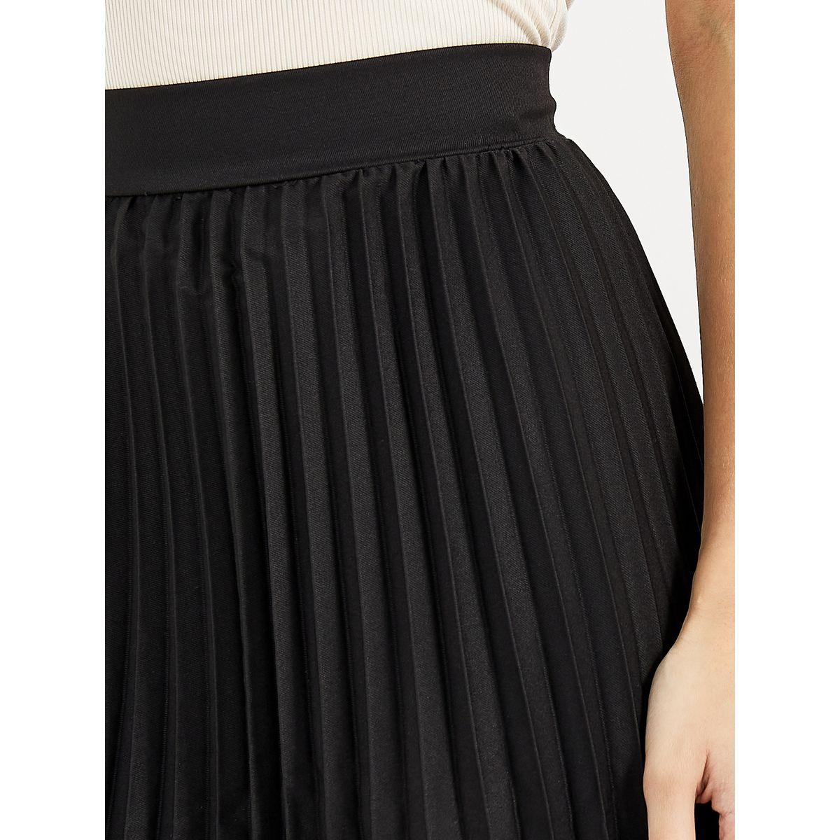 Styli Pleated A-Line Midi Skirt-women-clothing-bottoms-skirts-image-3