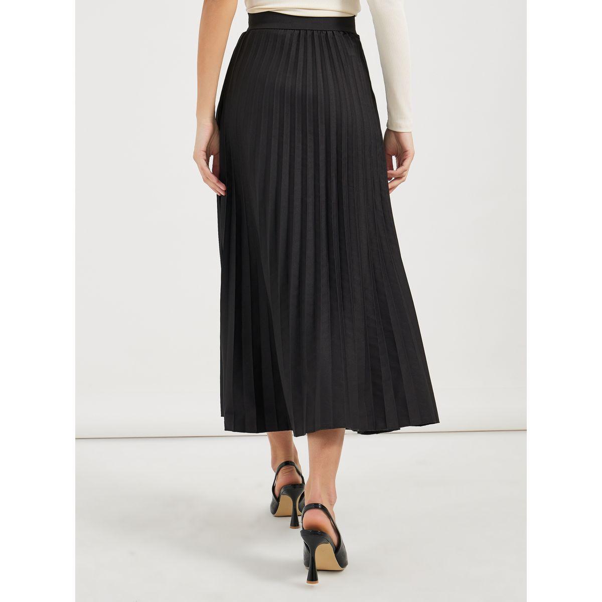 Styli Pleated A-Line Midi Skirt-women-clothing-bottoms-skirts-image-4