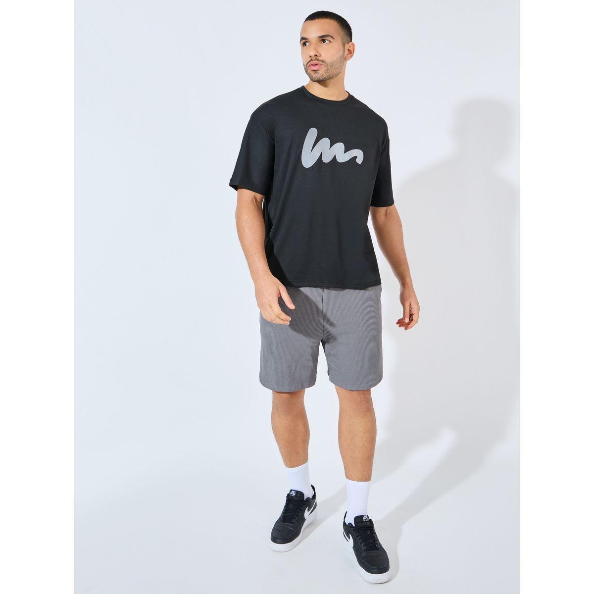 Styli Oversized Front Graphic Print T-Shirt-men-clothing-tshirtsandpolos-tshirts-image-2