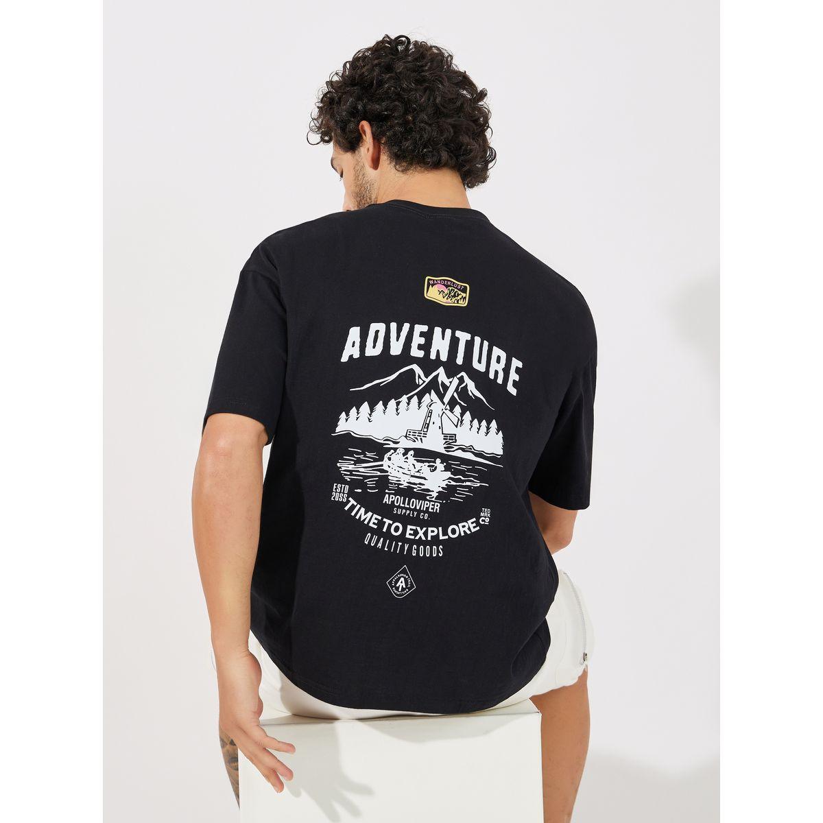 Styli Adventure Graphic Print Oversized T-Shirt-men-clothing-tshirtsandpolos-tshirts-image-1