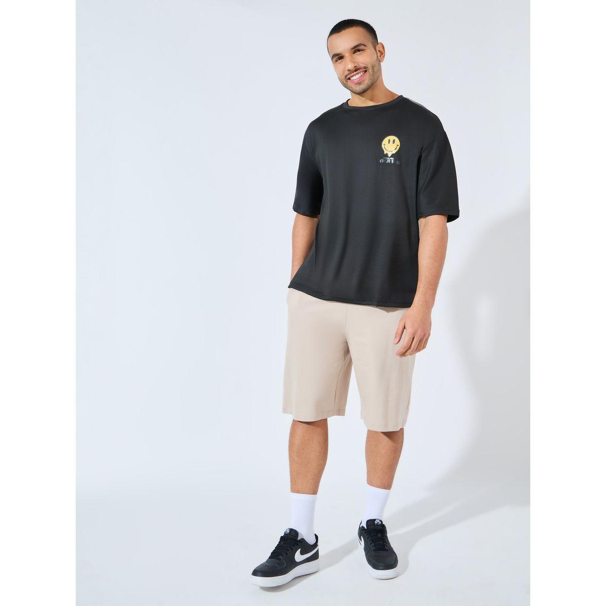 تيشيرت فضفاض مطبع بطبعة جرافيك-men-clothing-tshirtsandpolos-tshirts-image-2
