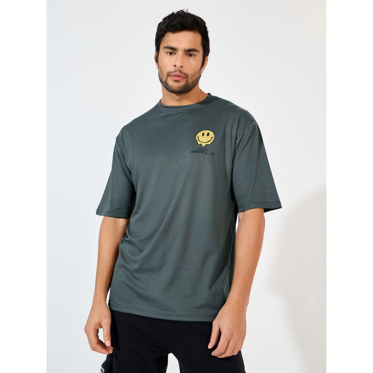 Styli Animation Back Graphic Print Oversized T-Shirt-men-clothing-tshirtsandpolos-tshirts-image-2