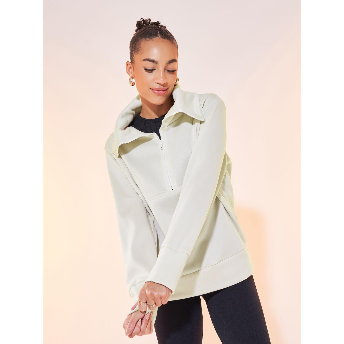 سويت شيرت سادة بأكمام طويلة-women-winterwear-hoodiesandsweatshirts-sweatshirts-image-2
