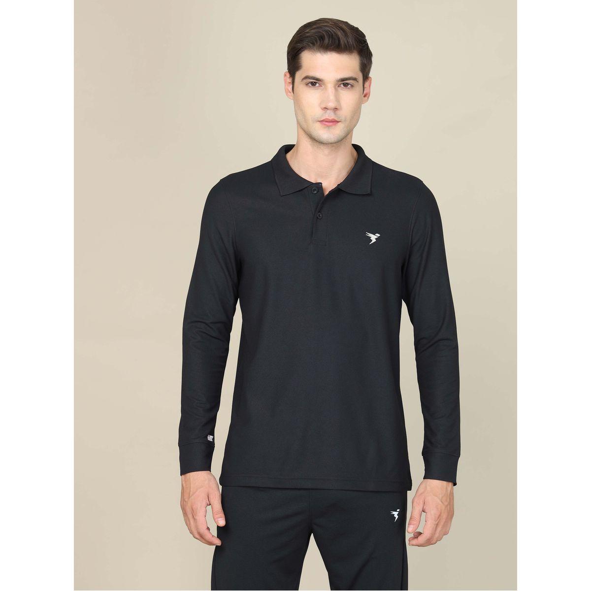 Technosport X Styli  Solid Slim Fit Polo T-Shirt with Matpiq-men-clothing-sportswearandactivewear-tshirtsandpolos-image-1