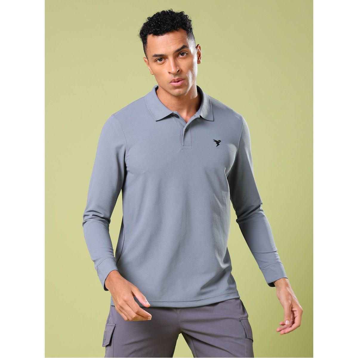 Technosport X Styli  Solid Slim Fit Polo T-Shirt with Matpiq-men-clothing-sportswearandactivewear-tshirtsandpolos-image-1