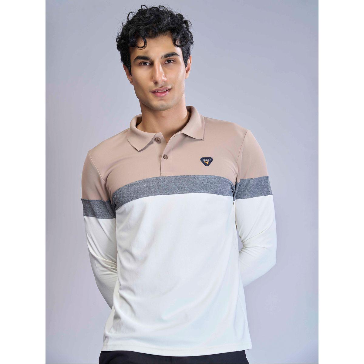 Technosport X Styli  Color Block Slim Fit Pique Polo-men-clothing-sportswearandactivewear-tshirtsandpolos-image-1