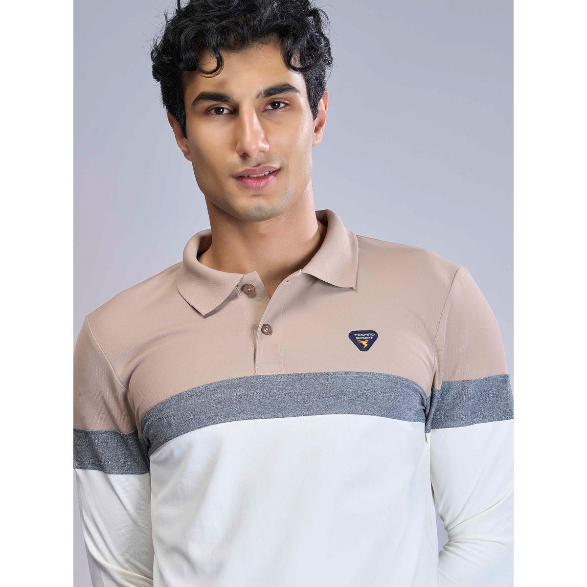 Technosport X Styli  Color Block Slim Fit Pique Polo-men-clothing-sportswearandactivewear-tshirtsandpolos-image-2