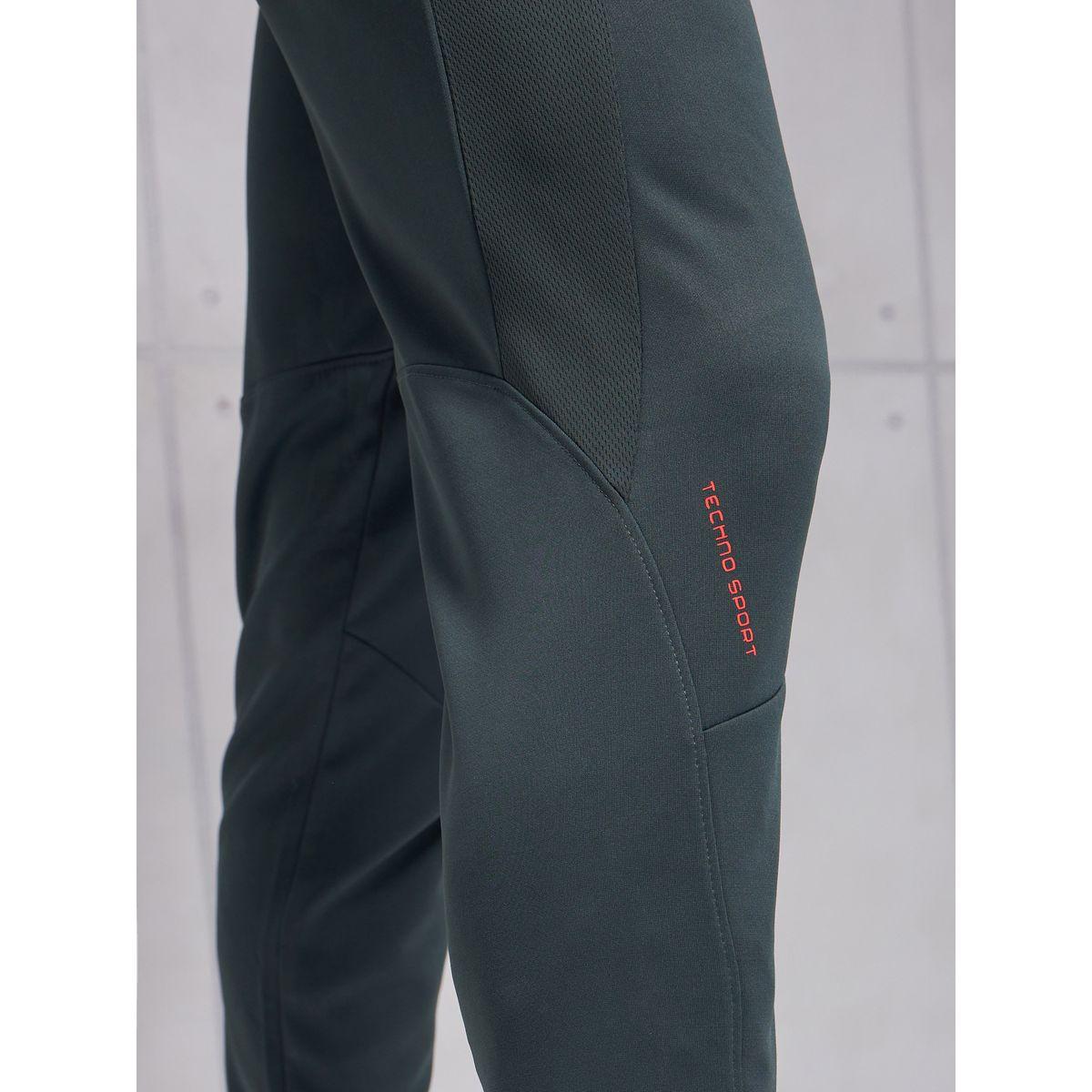 Technosport X Styli  Solid Slim Fit Track Pants with Techno Dry-men-clothing-sportswearandactivewear-bottoms-joggers-image-4