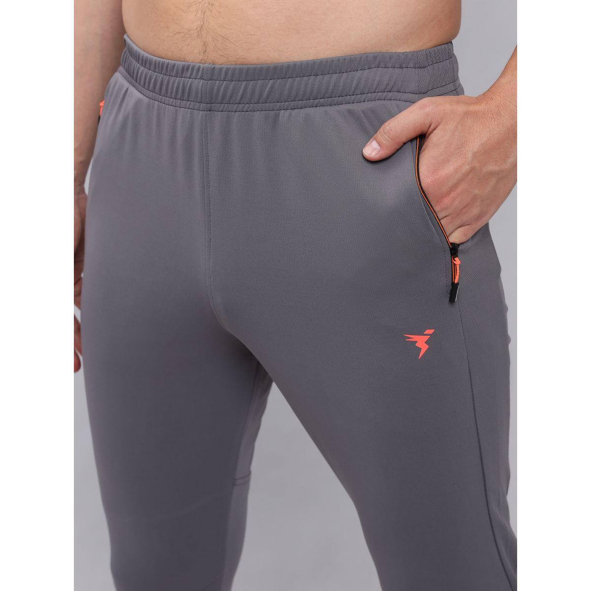 بنطال رياضي سادة بقصة سليم فت تكنوسبورت × ستايلي-men-clothing-sportswearandactivewear-bottoms-image-2