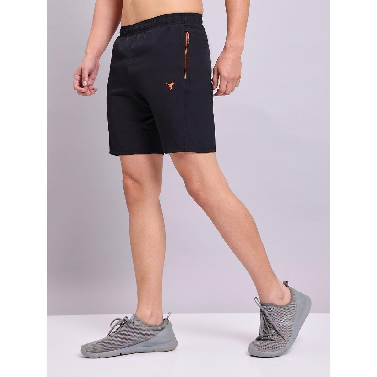 شورت سادة بقصة سليم فت تكنوسبورت × ستايلي-men-clothing-sportswearandactivewear-bottoms-image-1