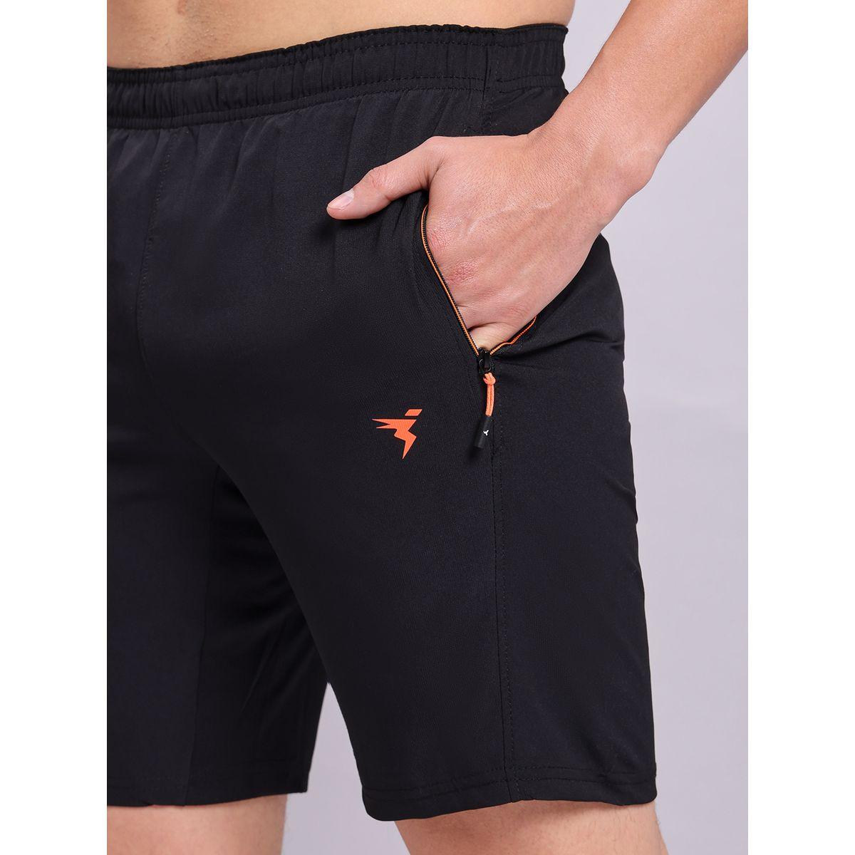 Technosport X Styli  Solid Slim Fit Shorts with Technolite-men-clothing-sportswearandactivewear-bottoms-image-3