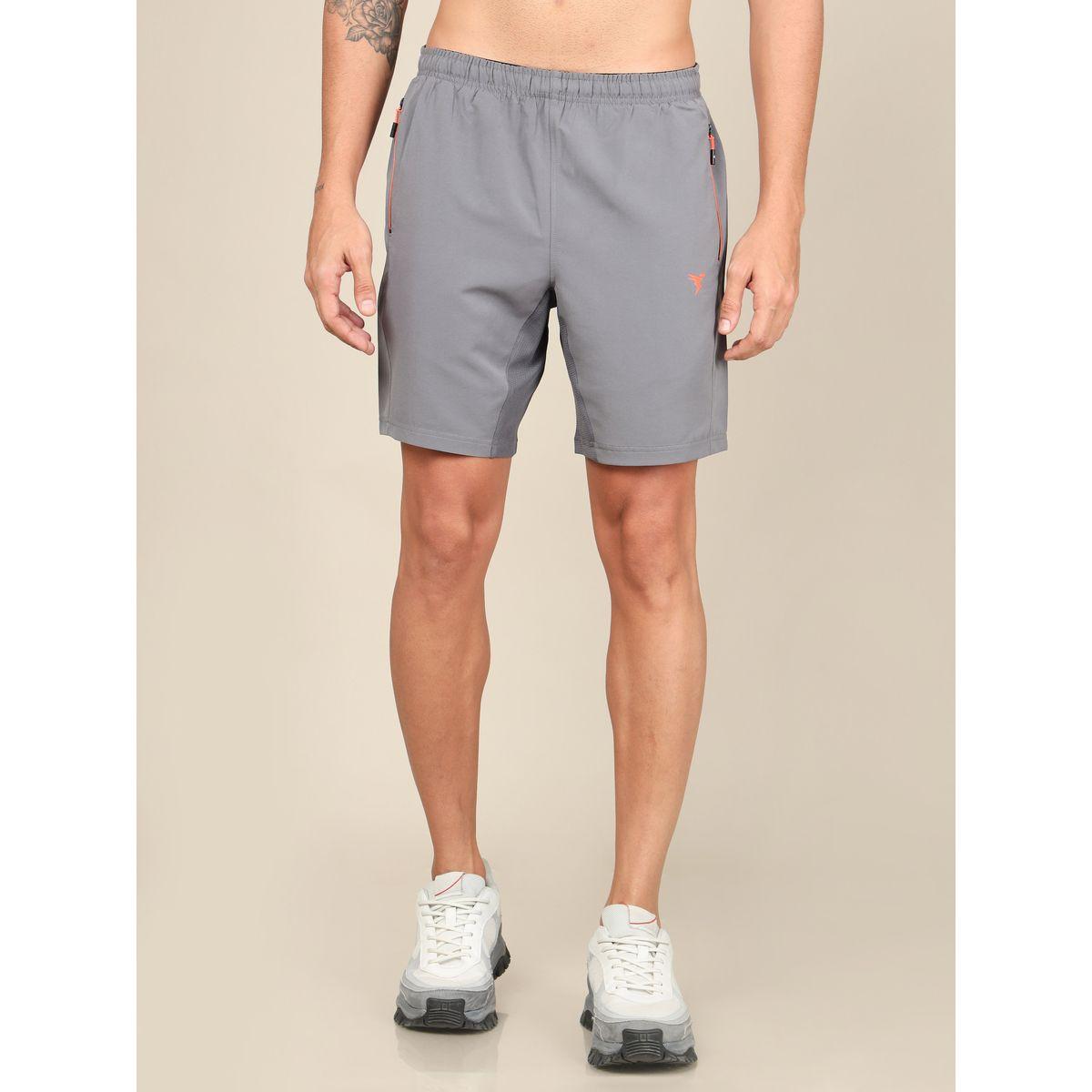 شورت سادة بقصة سليم فت تكنوسبورت × ستايلي-men-clothing-sportswearandactivewear-bottoms-image-1
