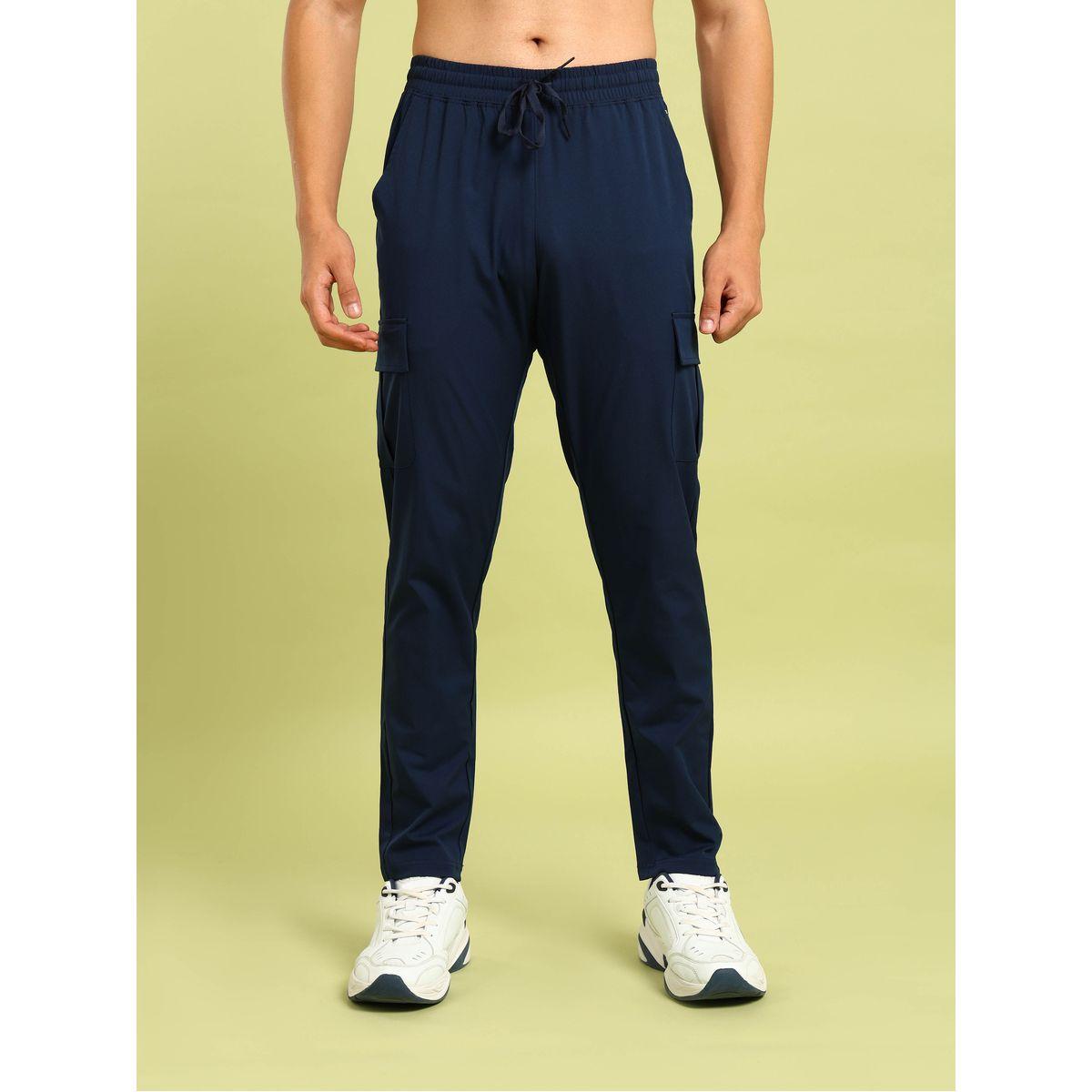 Buy Men s Technosport Relaxed Fit Sports Cargo Track Pants with TS Flexi Online Centrepoint KSA