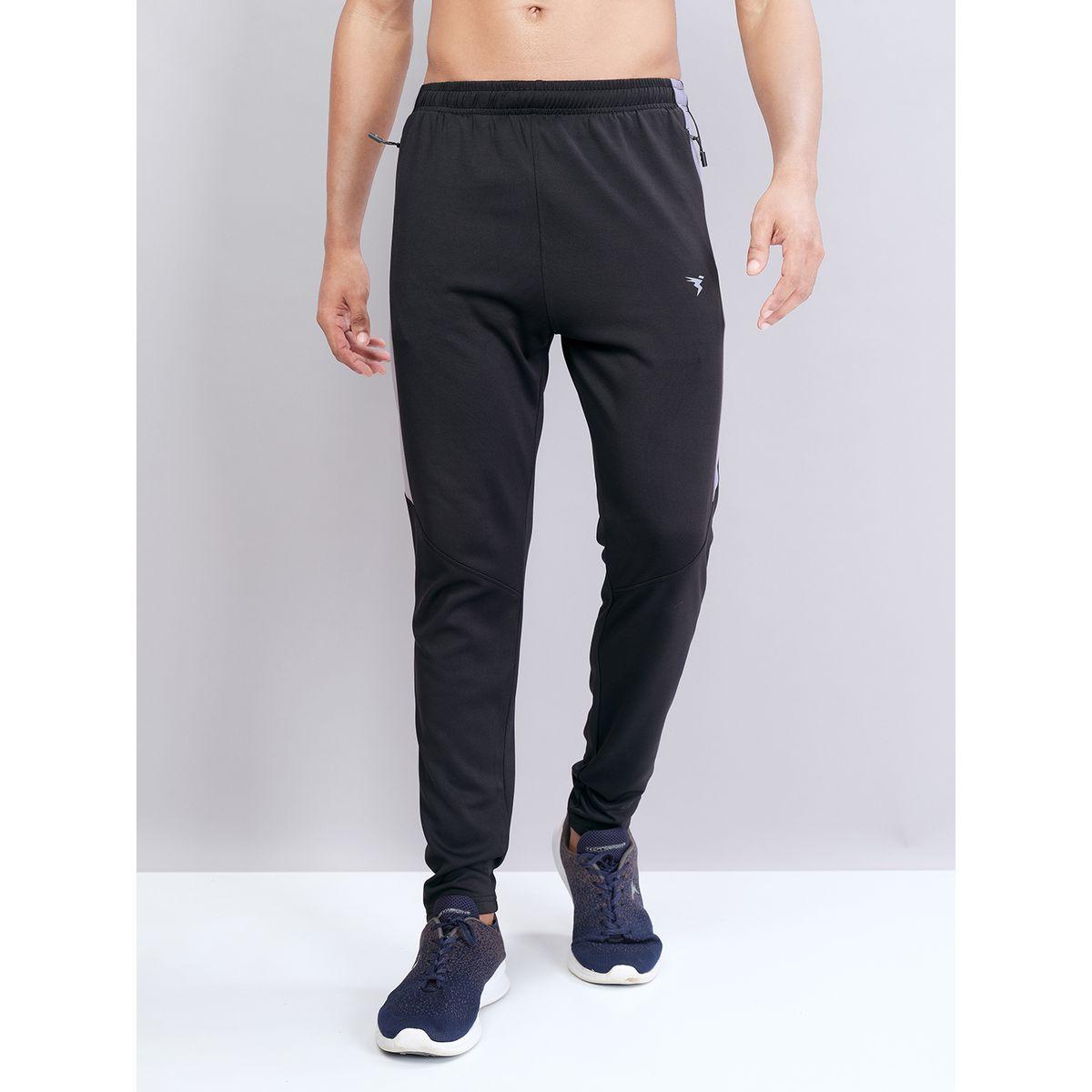 Technosport X Styli  2-Way Stretch Slim Fit Track Pants with Zip Pocket-sports-men-clothing-bottoms-image-1