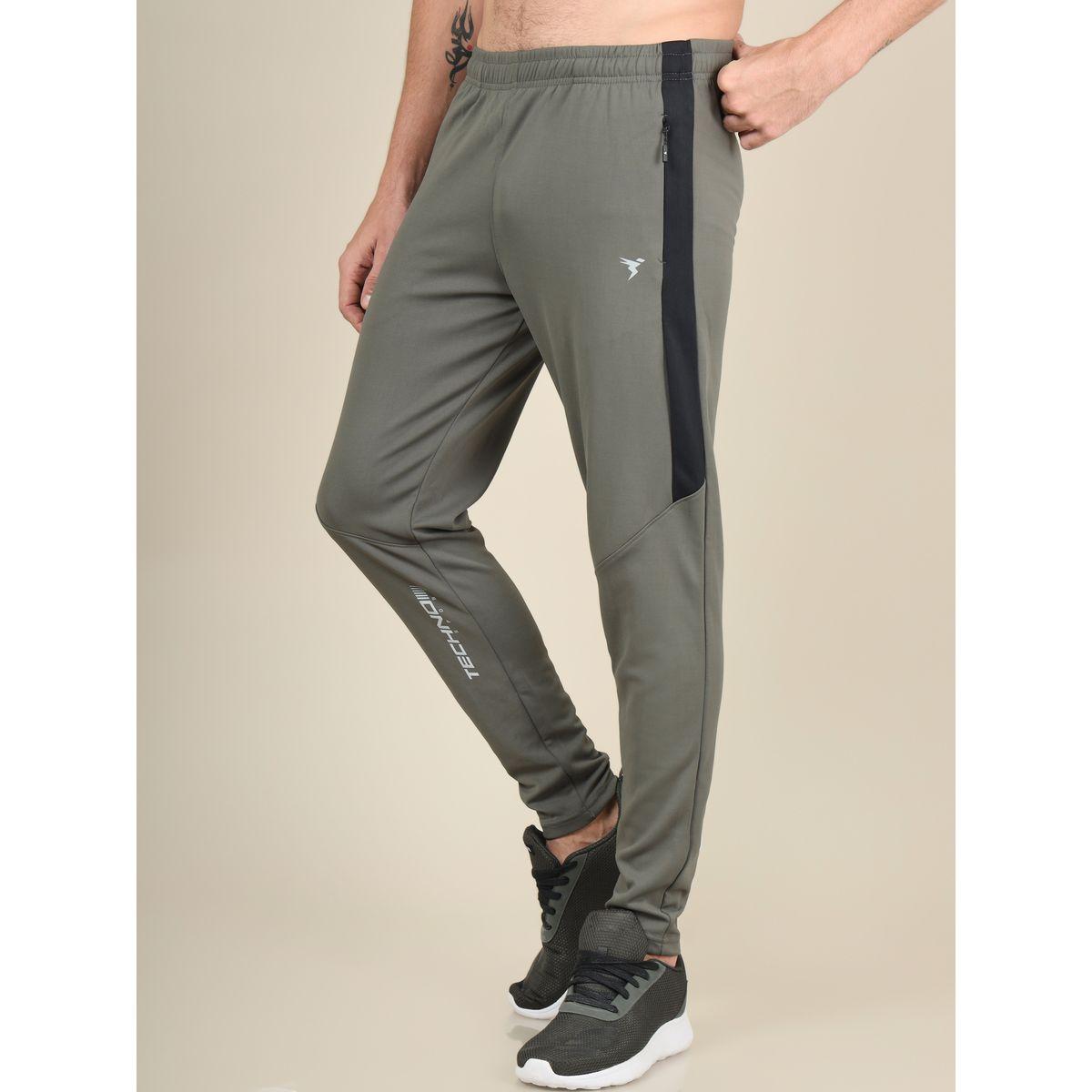 بنطال رياضي بقصة سليم فت وجيب بسحَّاب غلق تكنوسبورت × ستايلي-sports-men-clothing-bottoms-image-1