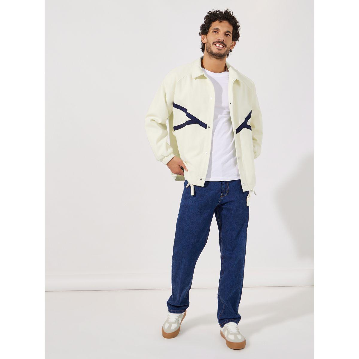 جاكيت وايند بريكر بتفاصيل مُتباينة وأزرار-men-clothing-jacketsandblazers-jackets-image-2