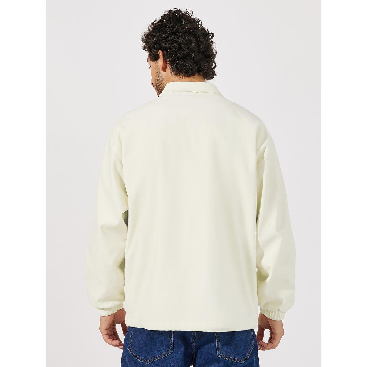 Styli Contrast Detail Windbreaker Jacket with Button Up Detail-men-clothing-jacketsandblazers-jackets-image-6