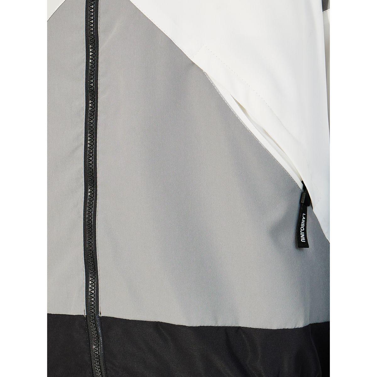Styli Retro Color Block Windbreaker Jacket with Patch Detail-men-clothing-jacketsandblazers-jackets-image-4