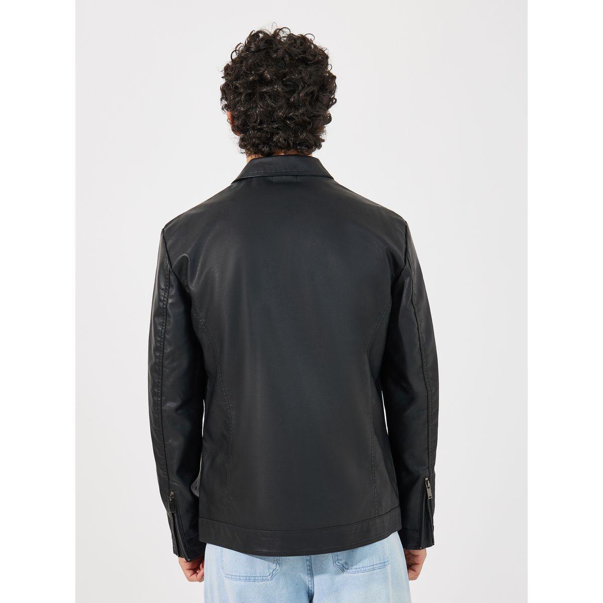 جاكيت بمظهر الجلد مع جيوب بأزرار-men-clothing-jacketsandblazers-jackets-image-7