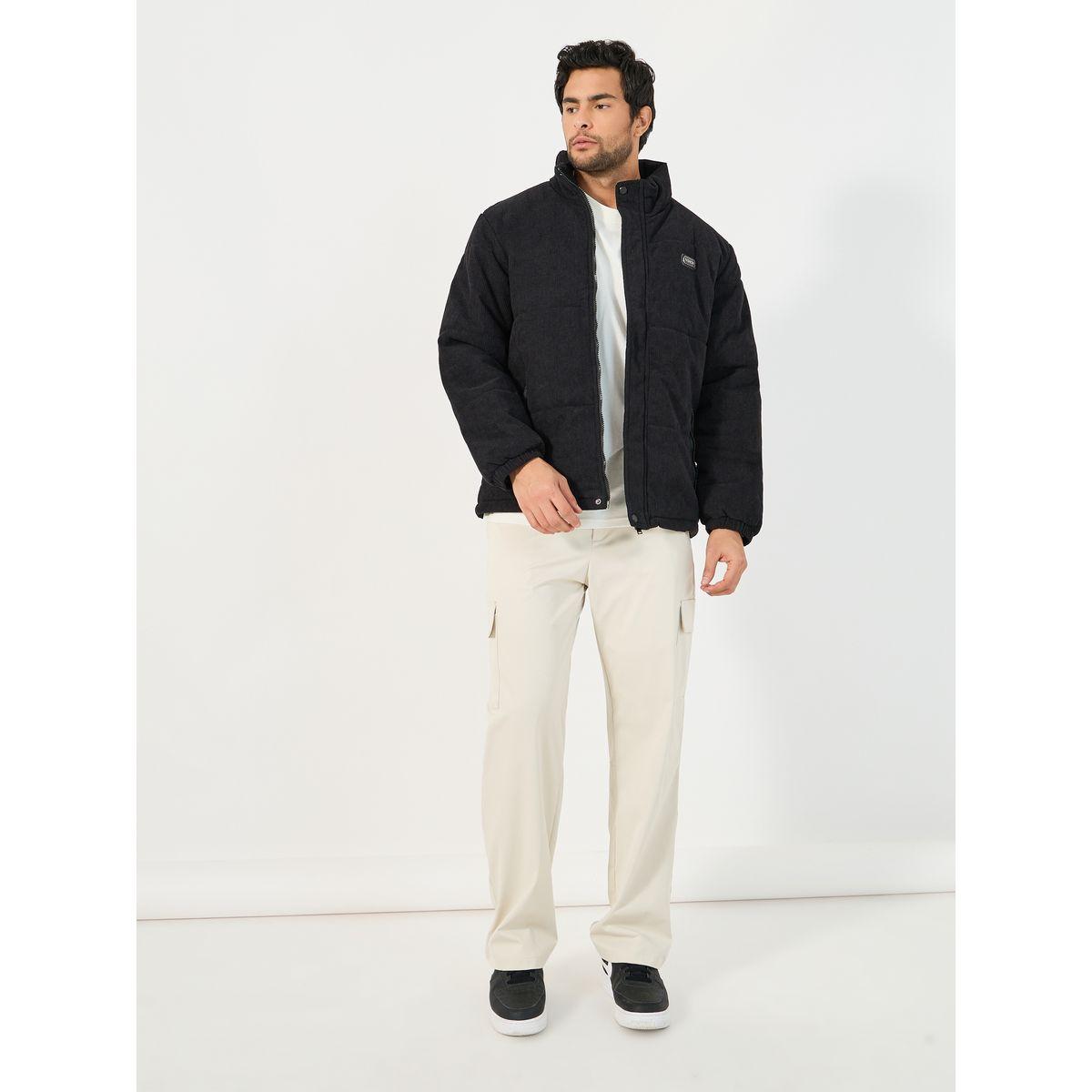 Styli Quilted Puffer Jacket with Zip Detail-men-clothing-jacketsandblazers-jackets-image-2