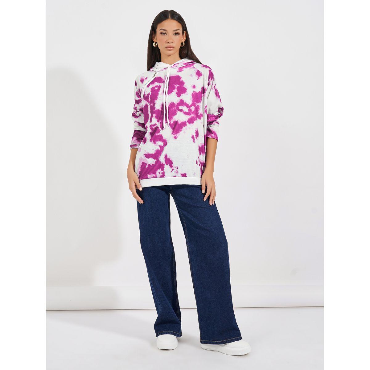 ARIA ROMANCE Tie & Dye Oversized Hoodie-women-winterwear-hoodiesandsweatshirts-hoodies-image-2
