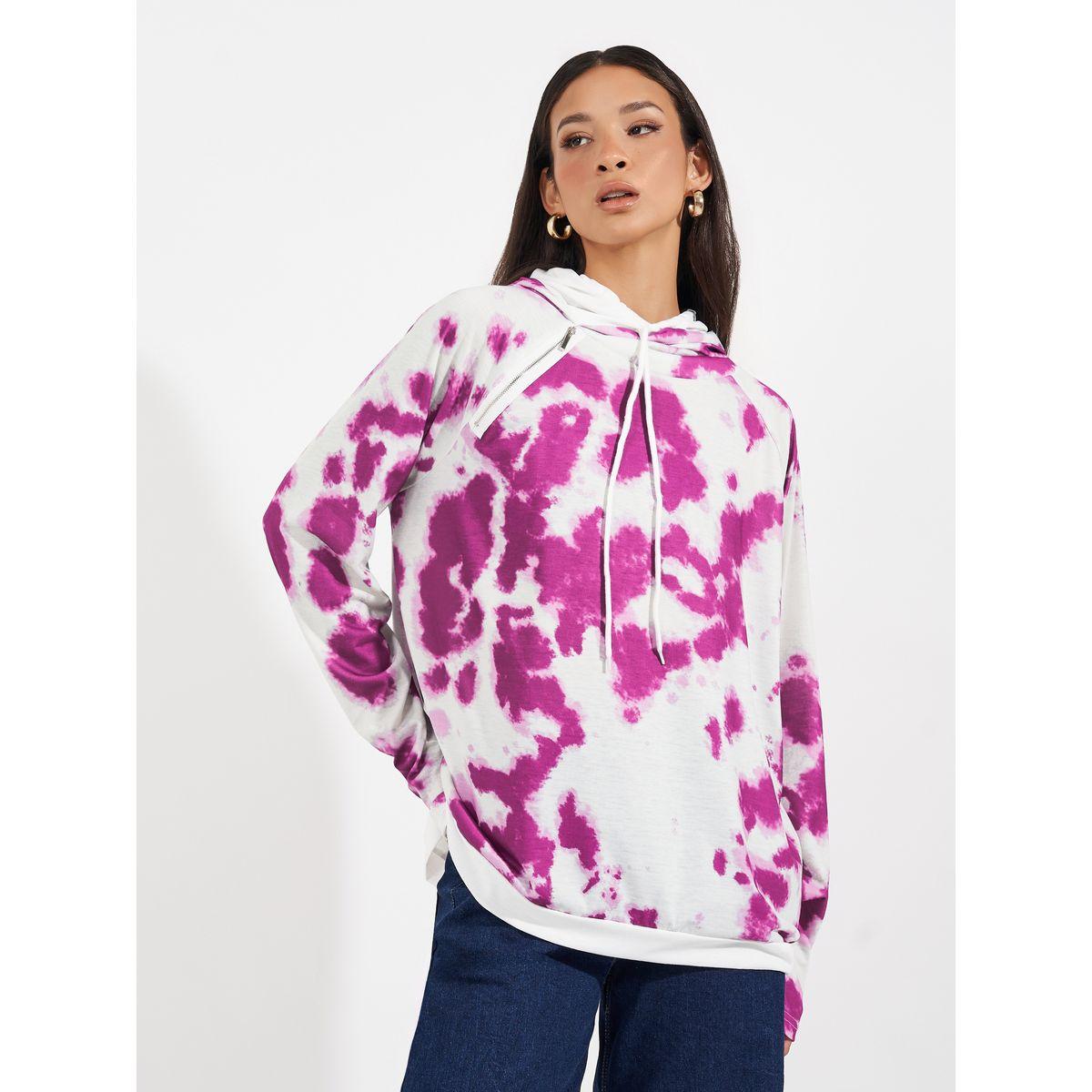 ARIA ROMANCE Tie & Dye Oversized Hoodie-women-winterwear-hoodiesandsweatshirts-hoodies-image-5