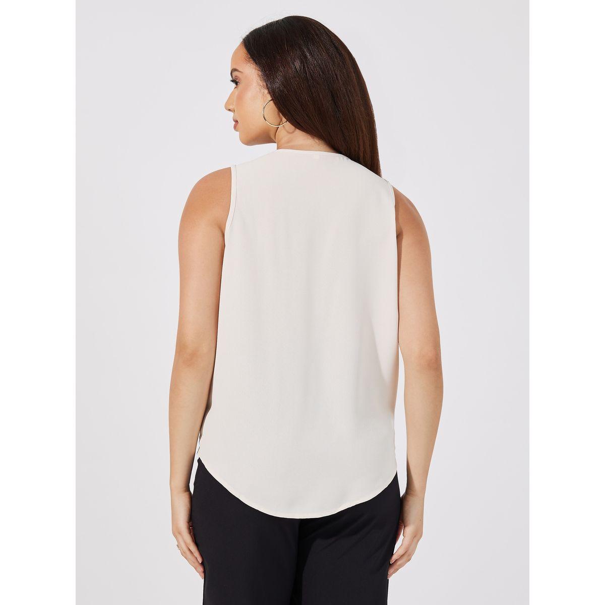 ARIA ROMANCE V Neck Wrap Front Top-women-clothing-shirtsandblouses-blouses-image-4