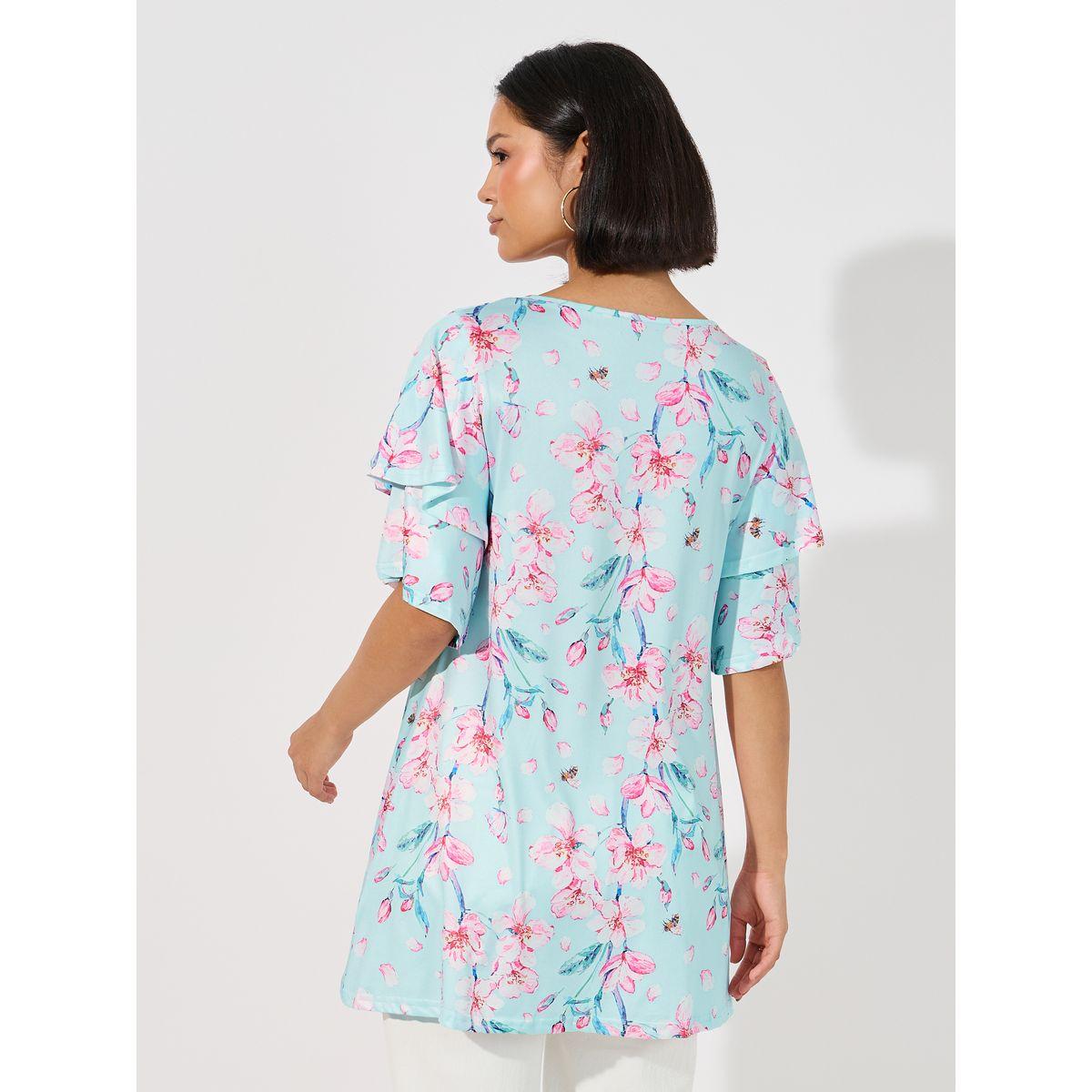 ARIA ROMANCE Floral Print Asymmetric Hem Top-women-clothing-shirtsandblouses-blouses-image-4